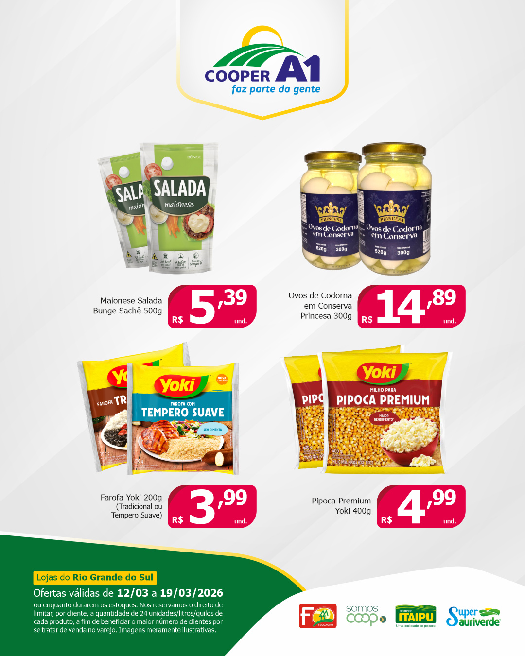 Dezena de Ofertas RS