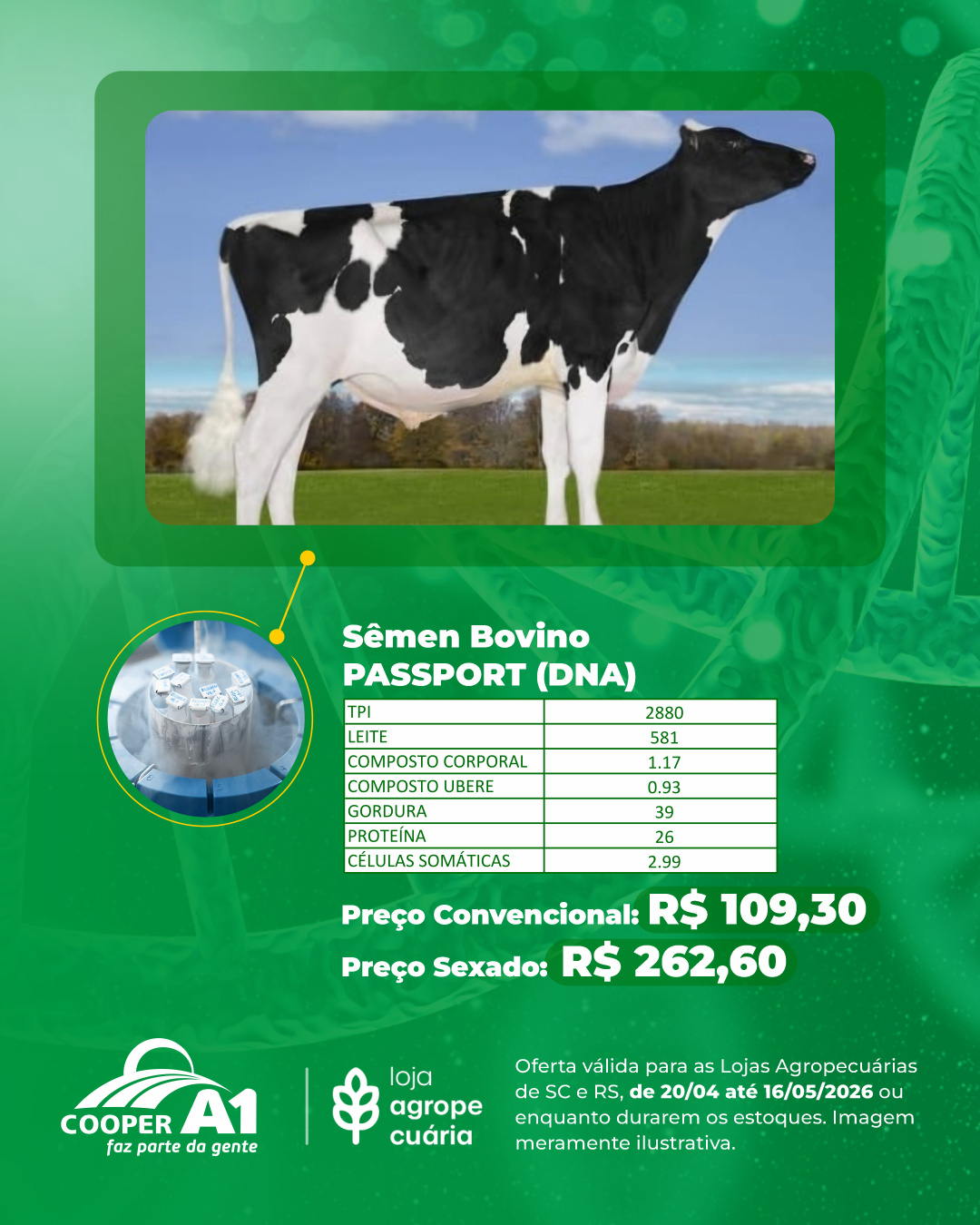 Oferta Gen&eacute;tica