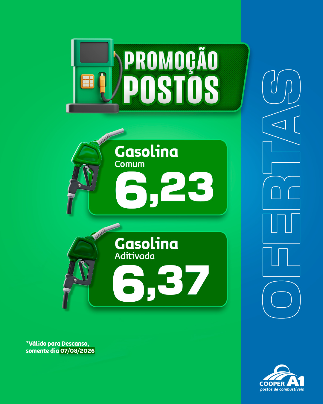 Promo&ccedil;&atilde;o Postos (Descanso)