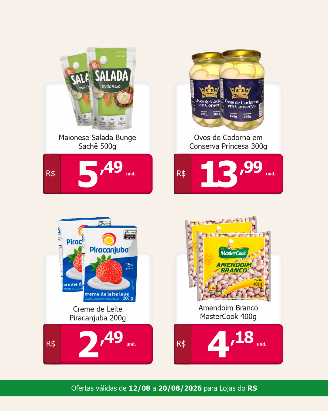 Dezena de Ofertas RS