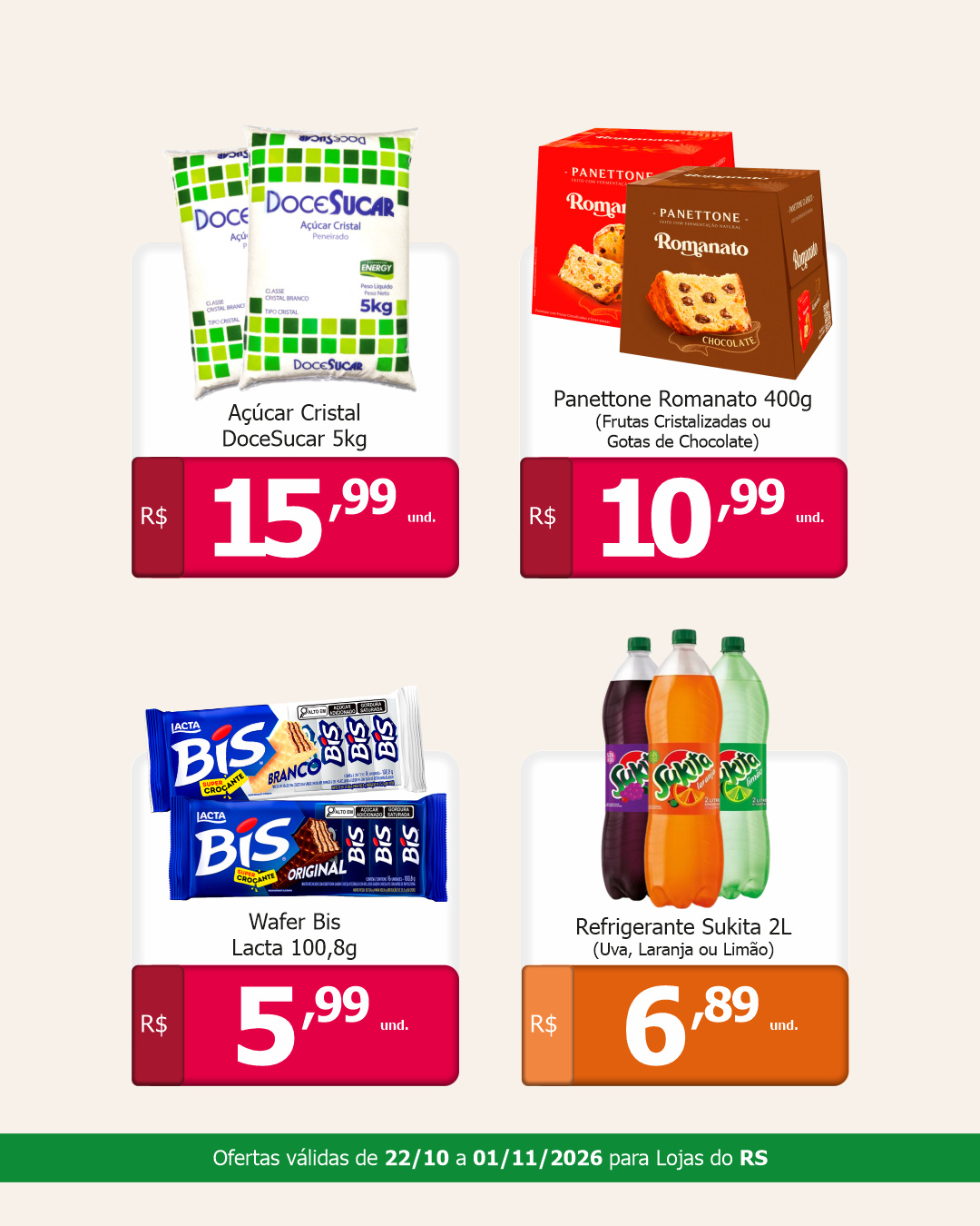 Dezena de Ofertas RS