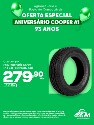93 anos - Oferta Especial Agropecu&aacute;ria e Posto de Combust&iacute;veis
