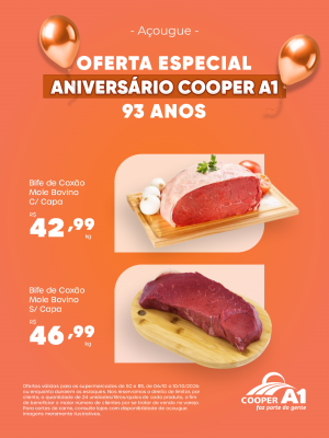 93 anos - Oferta Especial A&ccedil;ougue