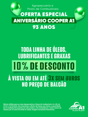 93 anos - Oferta Especial Agropecu&aacute;ria e Posto de Combust&iacute;veis