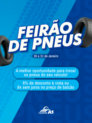 Feir&atilde;o de Pneus