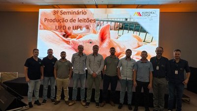 Cooper A1 refor&ccedil;a protagonismo t&eacute;cnico no 3&ordm; Semin&aacute;rio de Qualidade de Leit&atilde;o da Aurora Coop