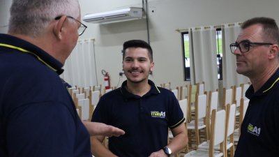 Um momento para troca de informa&ccedil;&otilde;es entre colegas