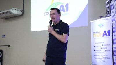 Gerente de controladoria e coordenador do programa Mais A1, Marcelo Spielmann