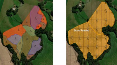 Zonas de Manejo ou por Grid Quadrático