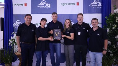  Acima de 800 matrizes 3º lugar Valdomiro Schweickert 