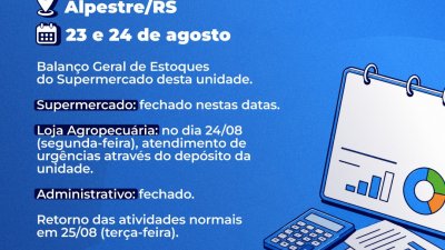 Alpestre/RS dias 23 e 24/08