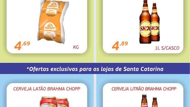 Fim de Semana de Ofertas | Dias 27, 28 e 29/04