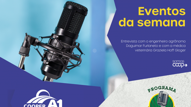 INFORMATIVO A1 06.12.25: Eventos da semana