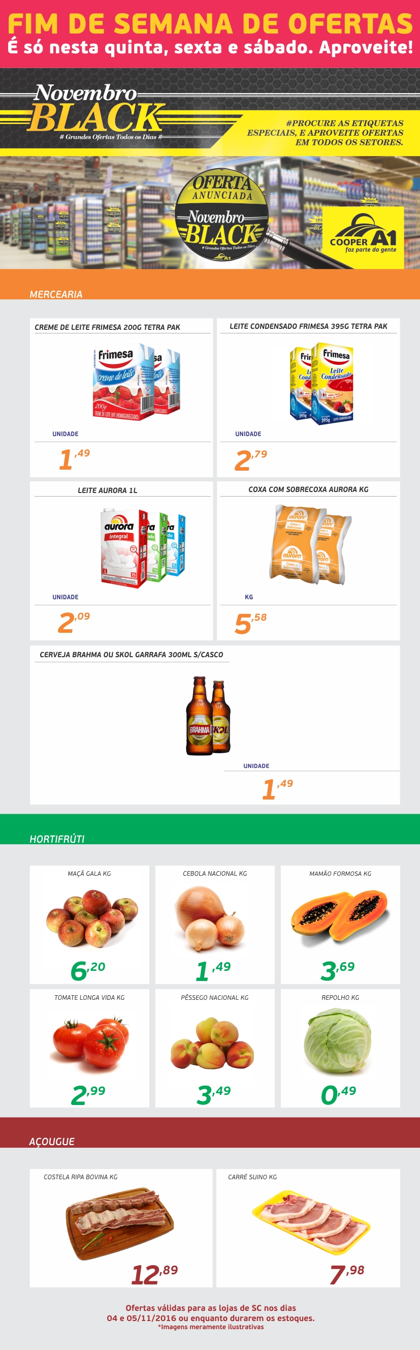 Fim de Semana de Ofertas - Novembro #1