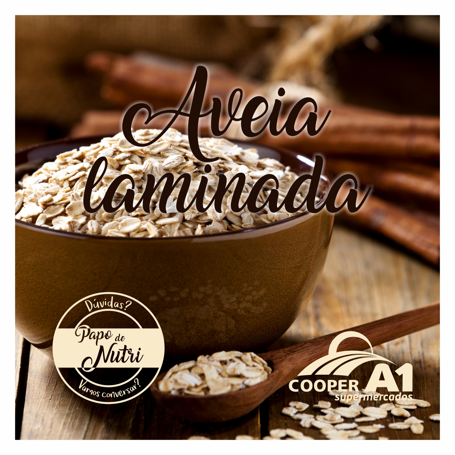 PAPO DE NUTRI-Aveia laminada