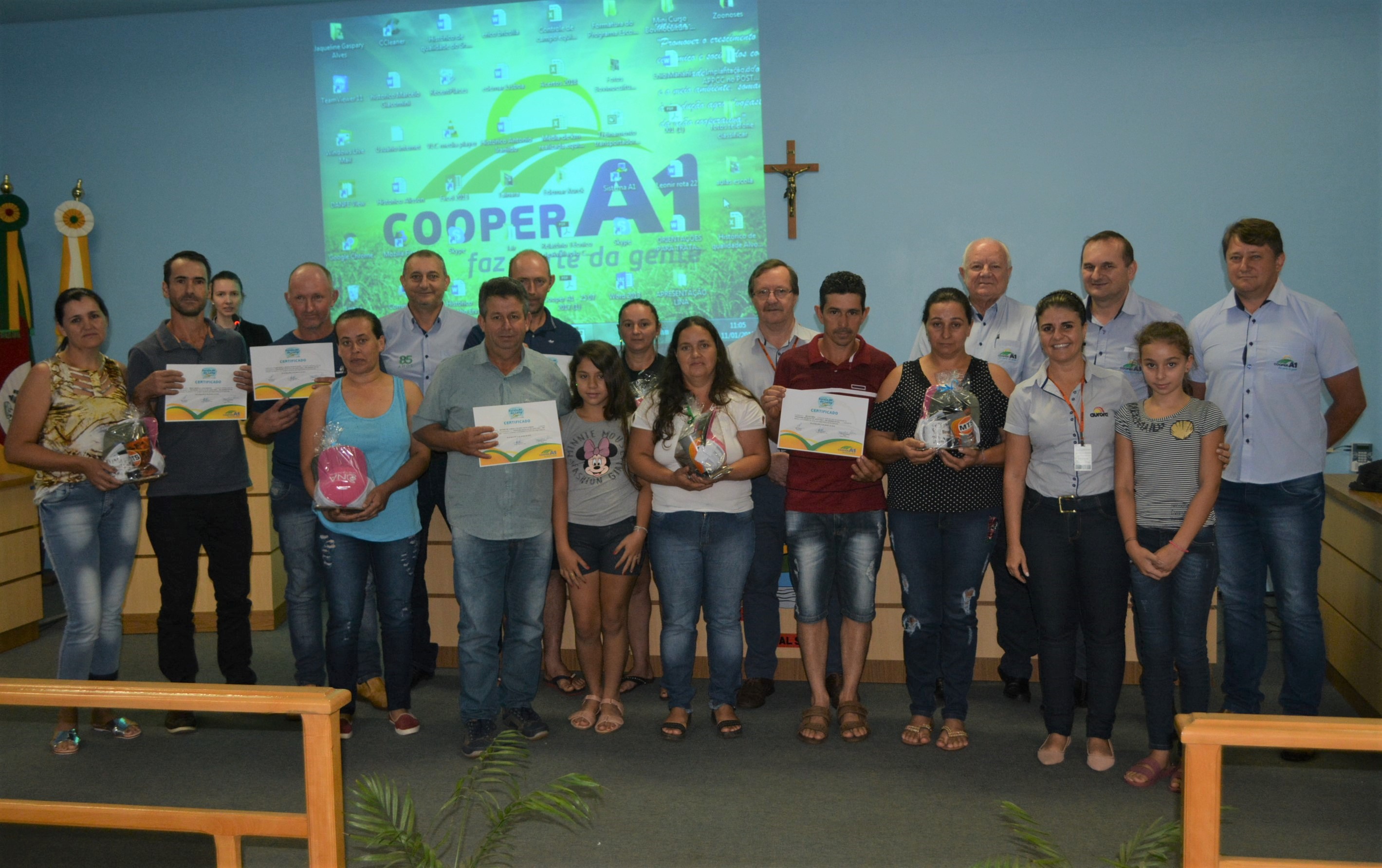TERCEIRA TURMA DO RIO GRANDE DO SUL CONCLUIU O PROGRAMA ESCOLA A1 DO LEITE