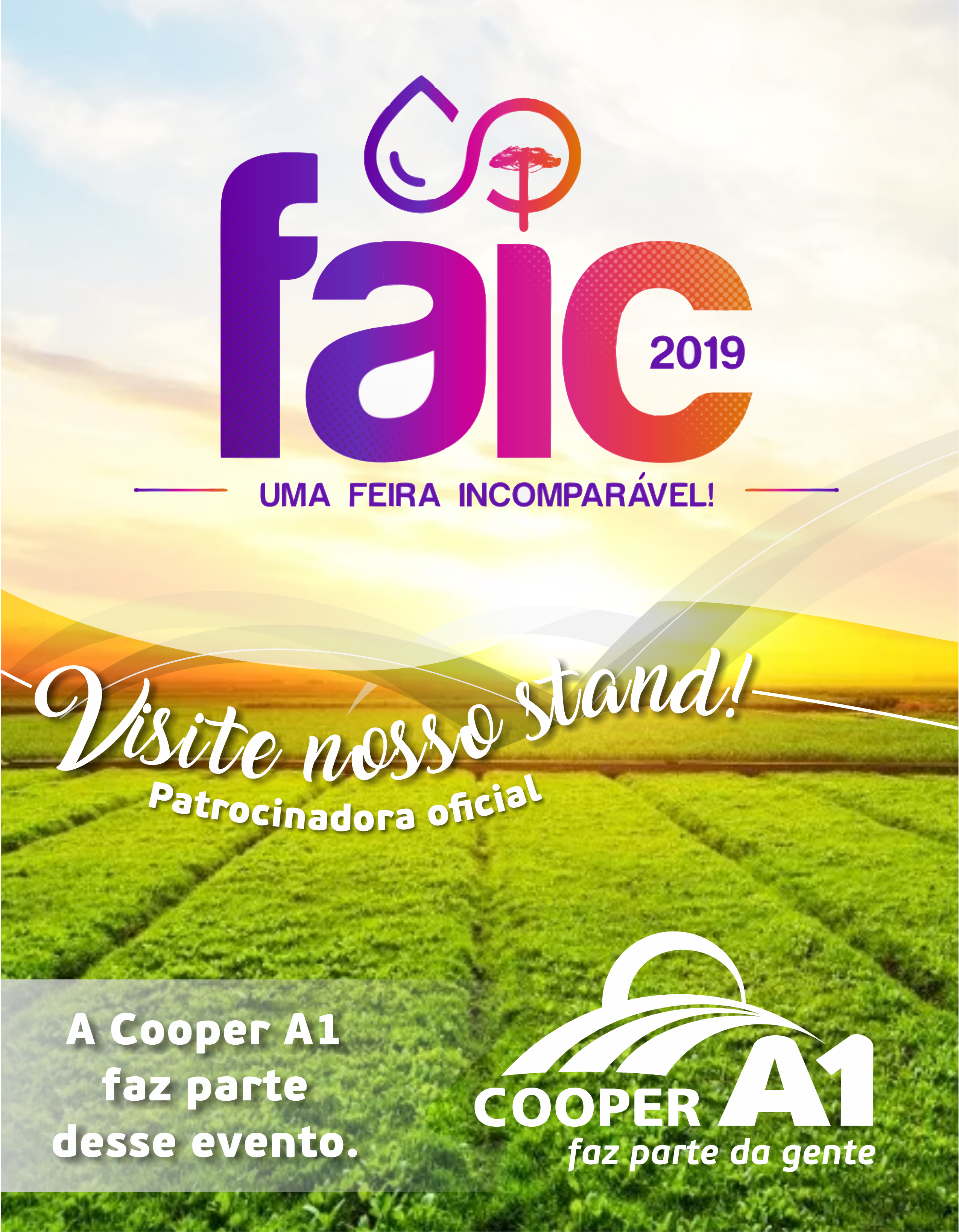 COOPER A1 MARCARÁ PRESENÇA NA FEIRA AGROPECUÁRIA, INDUSTRIAL E COMERCIAL DE IPORÃ DO OESTE