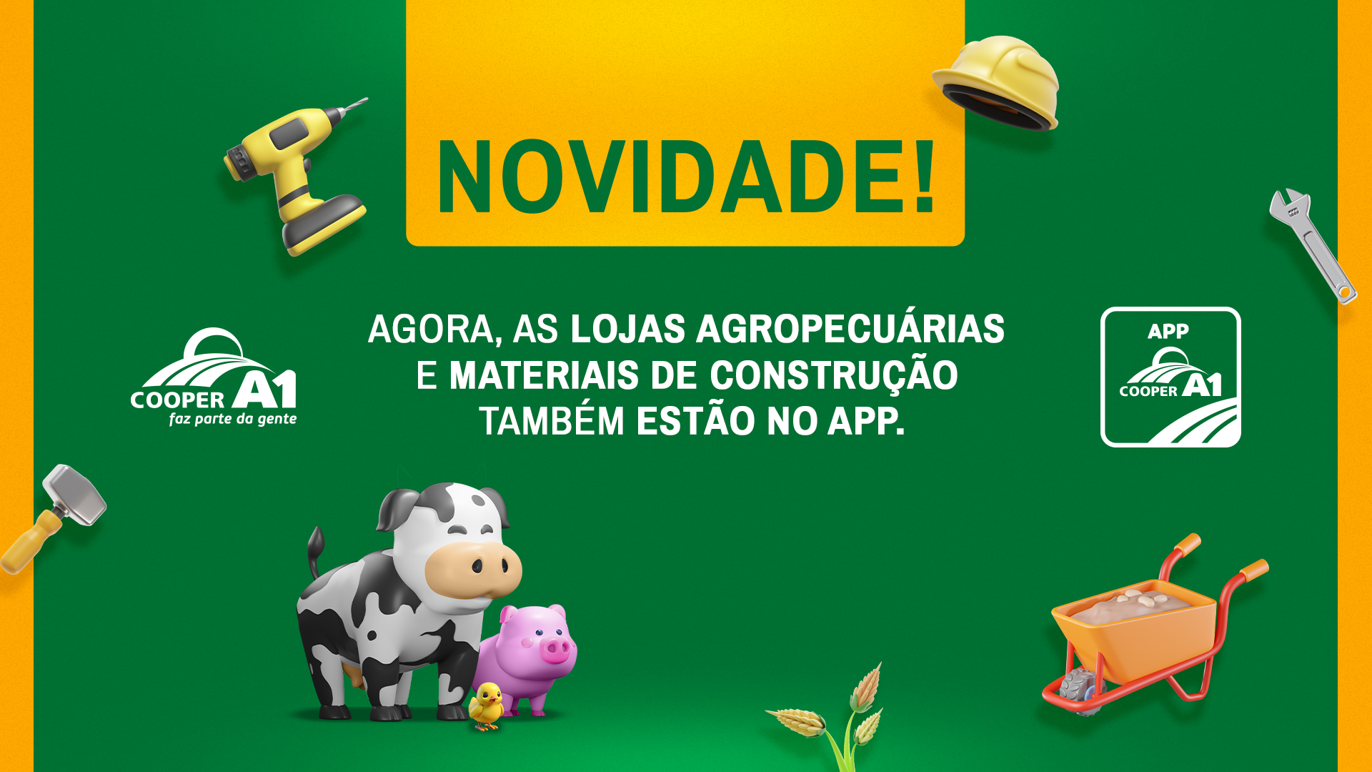 MAIS OPÇÕES APP COOPER A1: Novas atividades inclusas